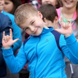 Баскетболни игри във Второ основно училище "П.Р.Славейков" 21.03.2016 г.